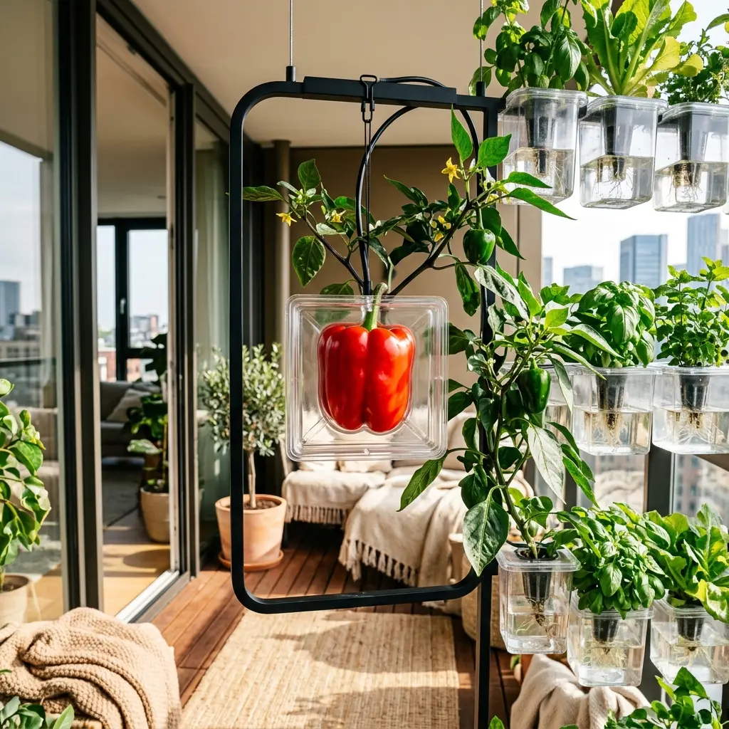 阳台轻松种植 easy balcony gardening setup